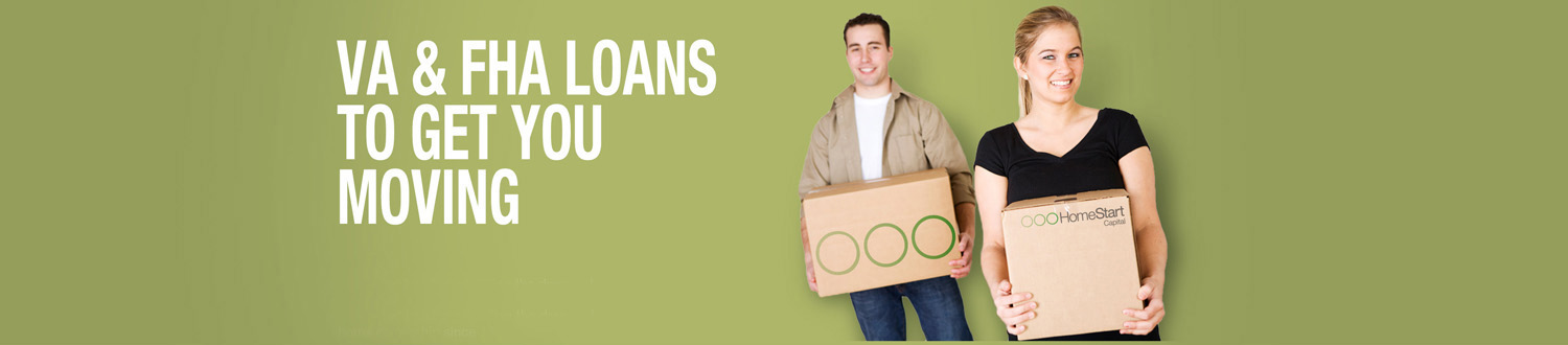 VA and FHA loans to get you moving.  Mortgage Rates are ready
